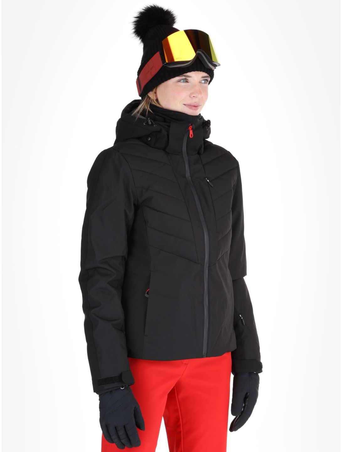 Icepeak, Eleele Skijacke Damen Black schwarz 