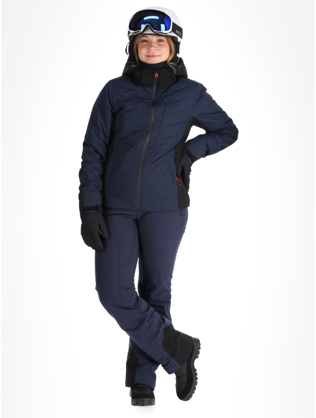 Icepeak, Eleele Skijacke Damen Dark Blue blau 