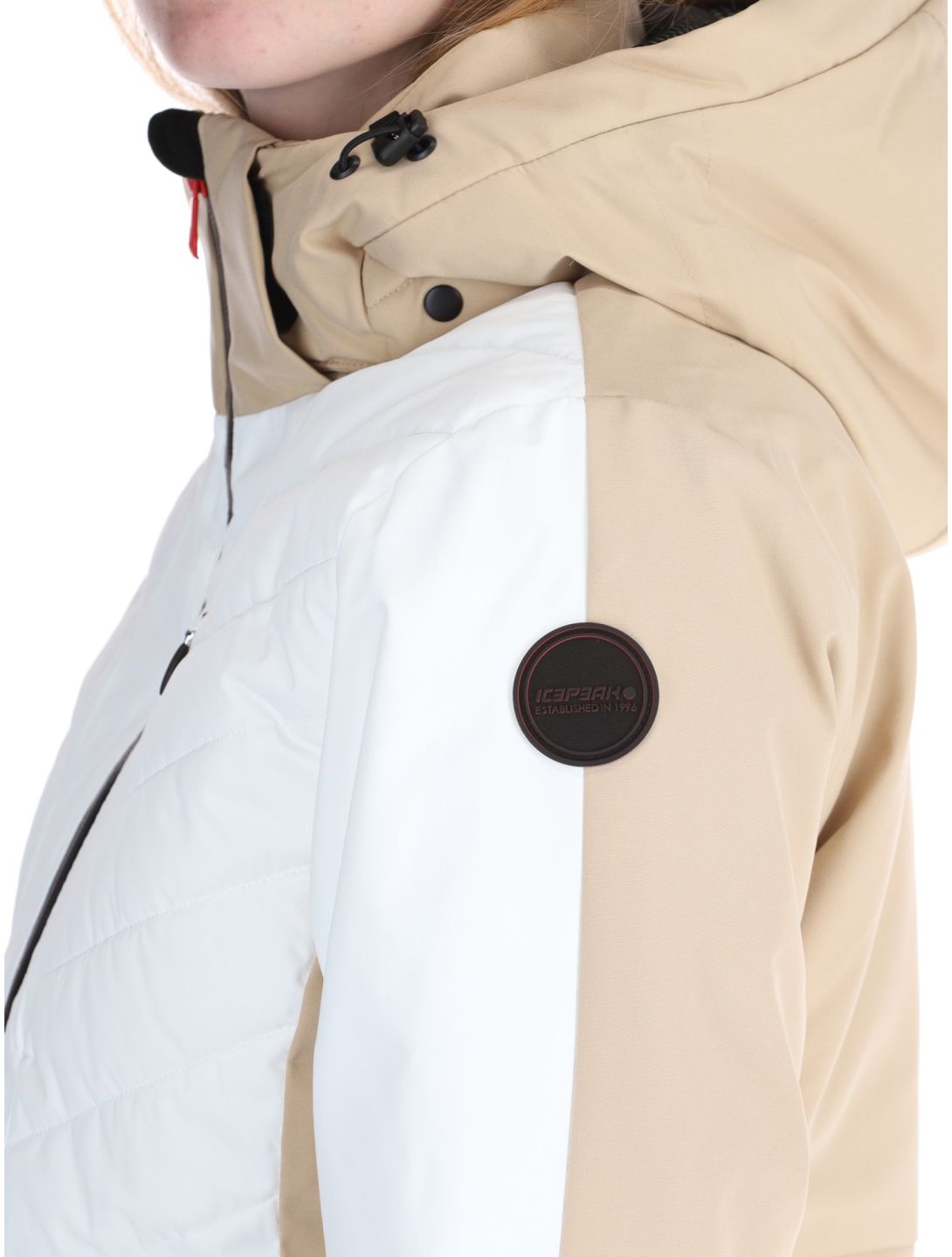 Icepeak, Eleele Skijacke Damen Optic White weiß 