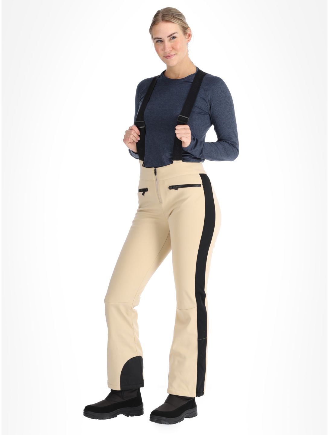 Icepeak, Ellsworth Softshell Skihose Damen Beige beige 