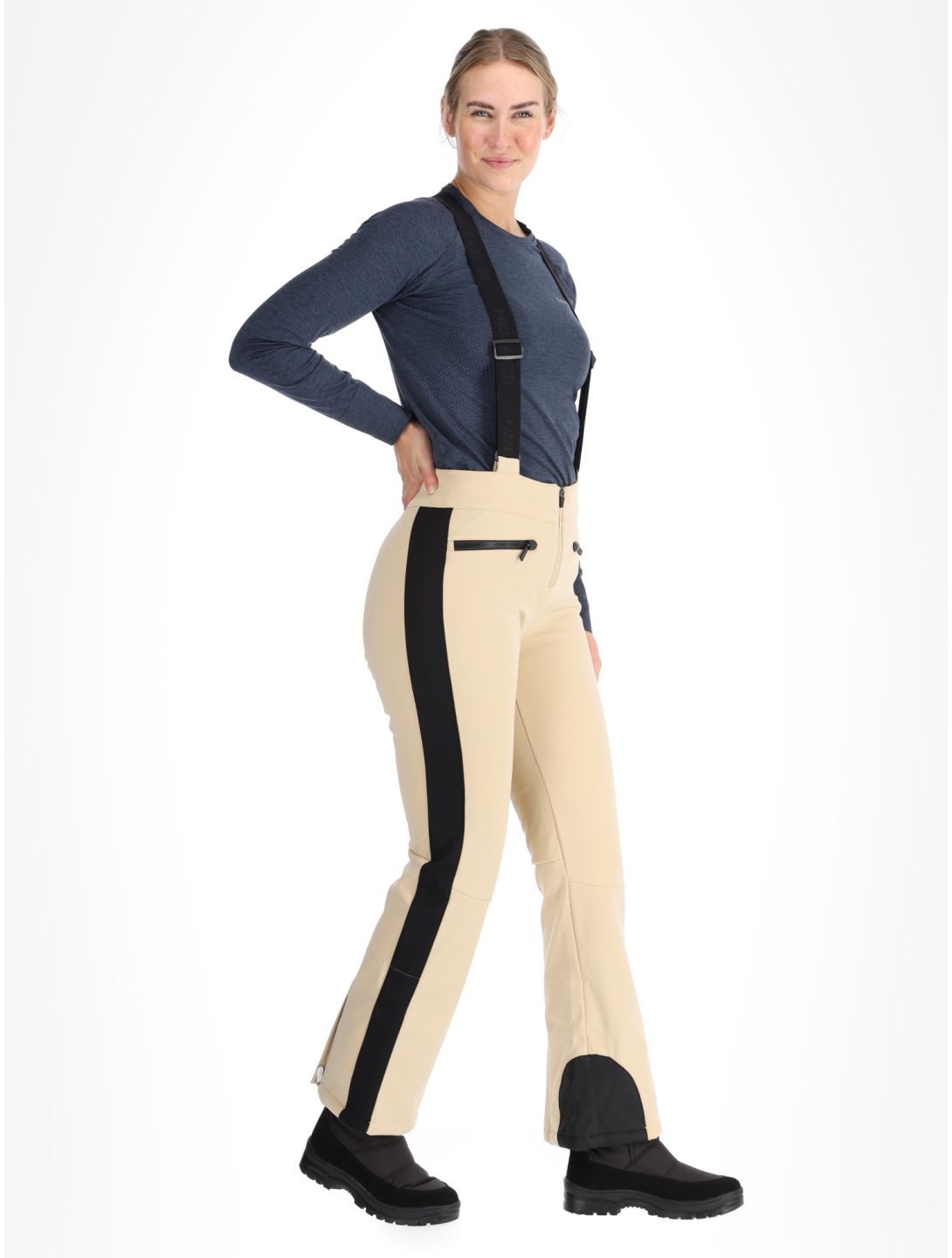 Icepeak, Ellsworth Softshell Skihose Damen Beige beige 