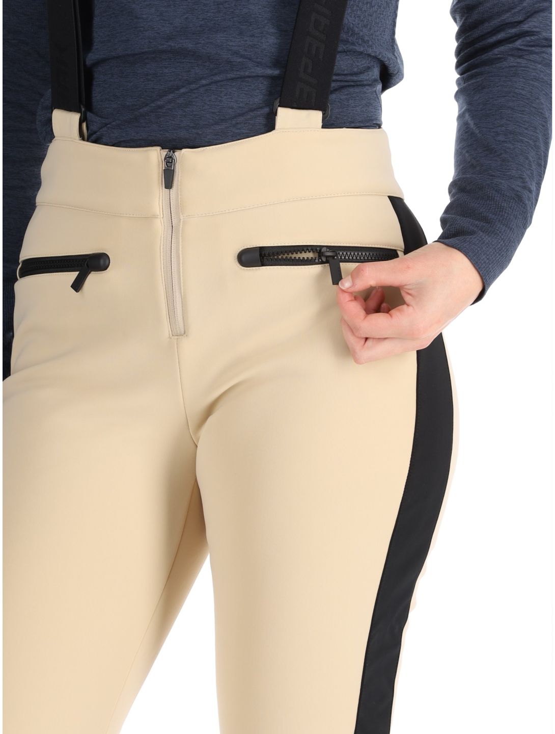 Icepeak, Ellsworth Softshell Skihose Damen Beige beige 