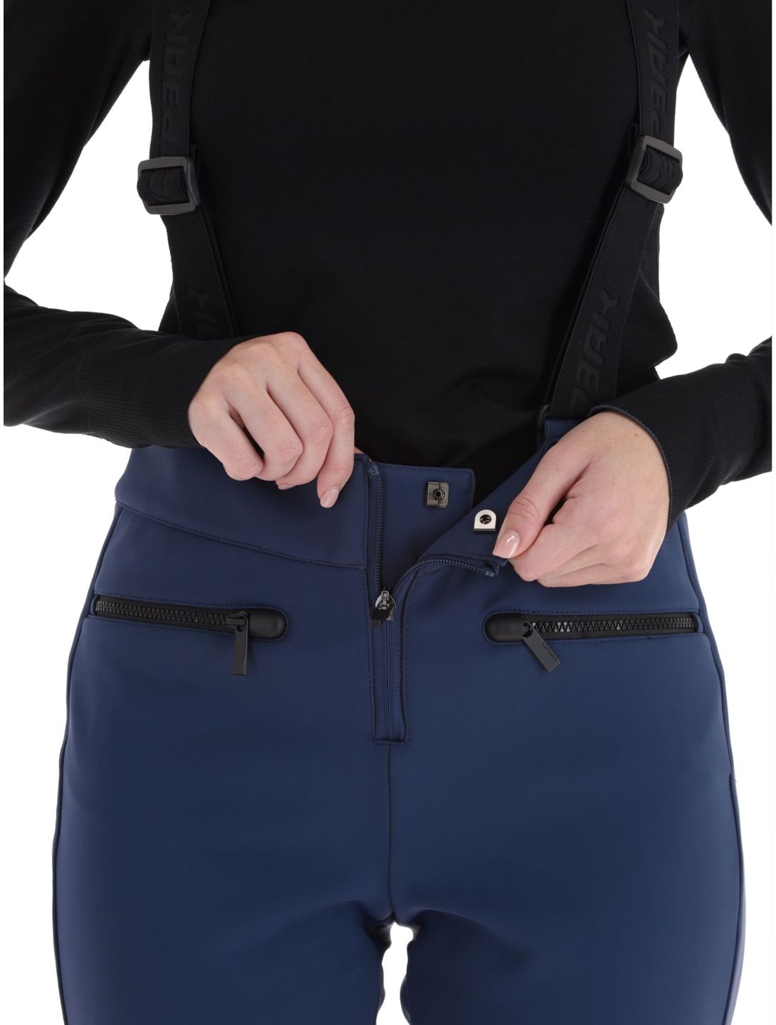 Icepeak, Ellsworth Softshell Skihose Damen Dark Blue blau 