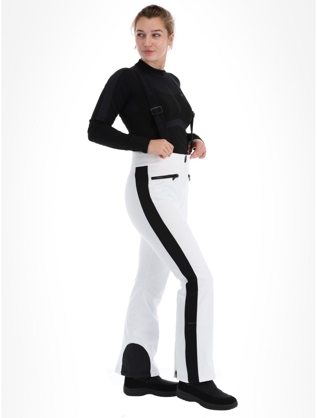 Icepeak, Ellsworth Softshell Skihose Damen Optic White weiß 