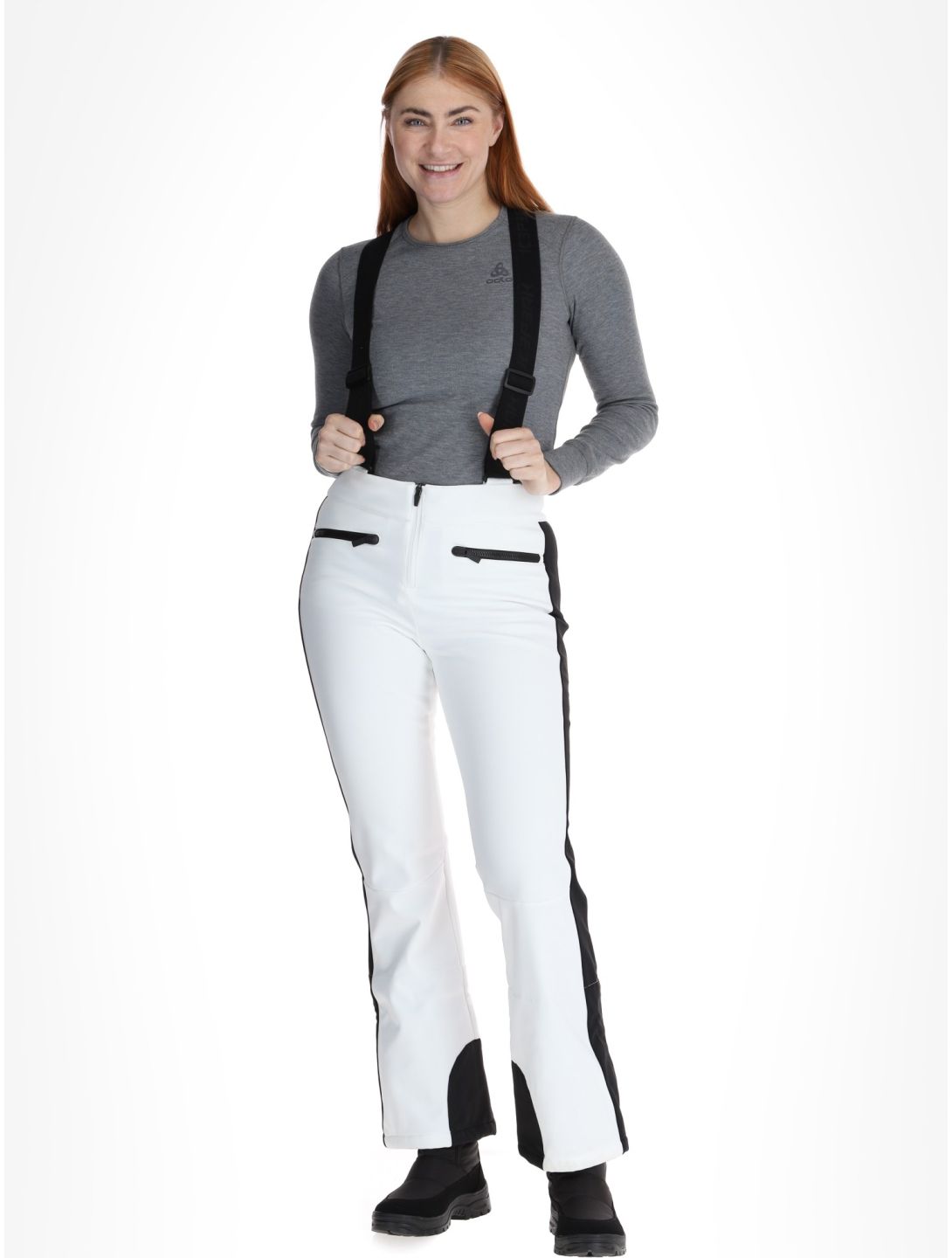 Icepeak, Ellsworth Softshell Skihose Damen Optic White weiß 