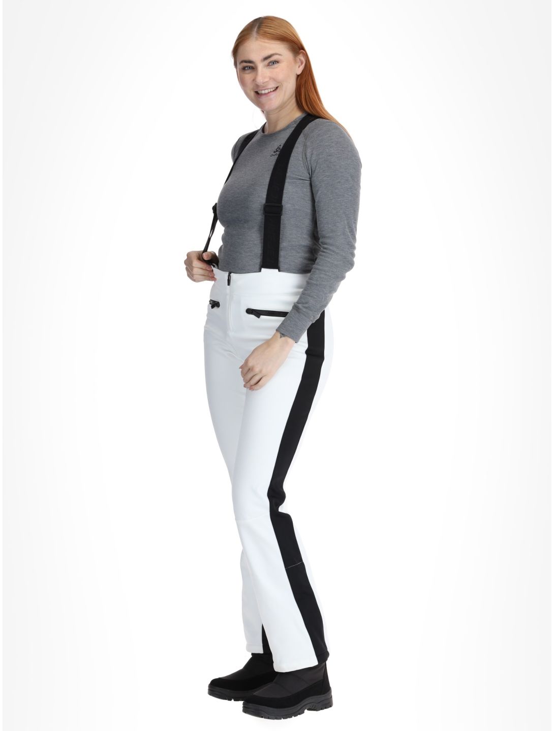 Icepeak, Ellsworth Softshell Skihose Damen Optic White weiß 