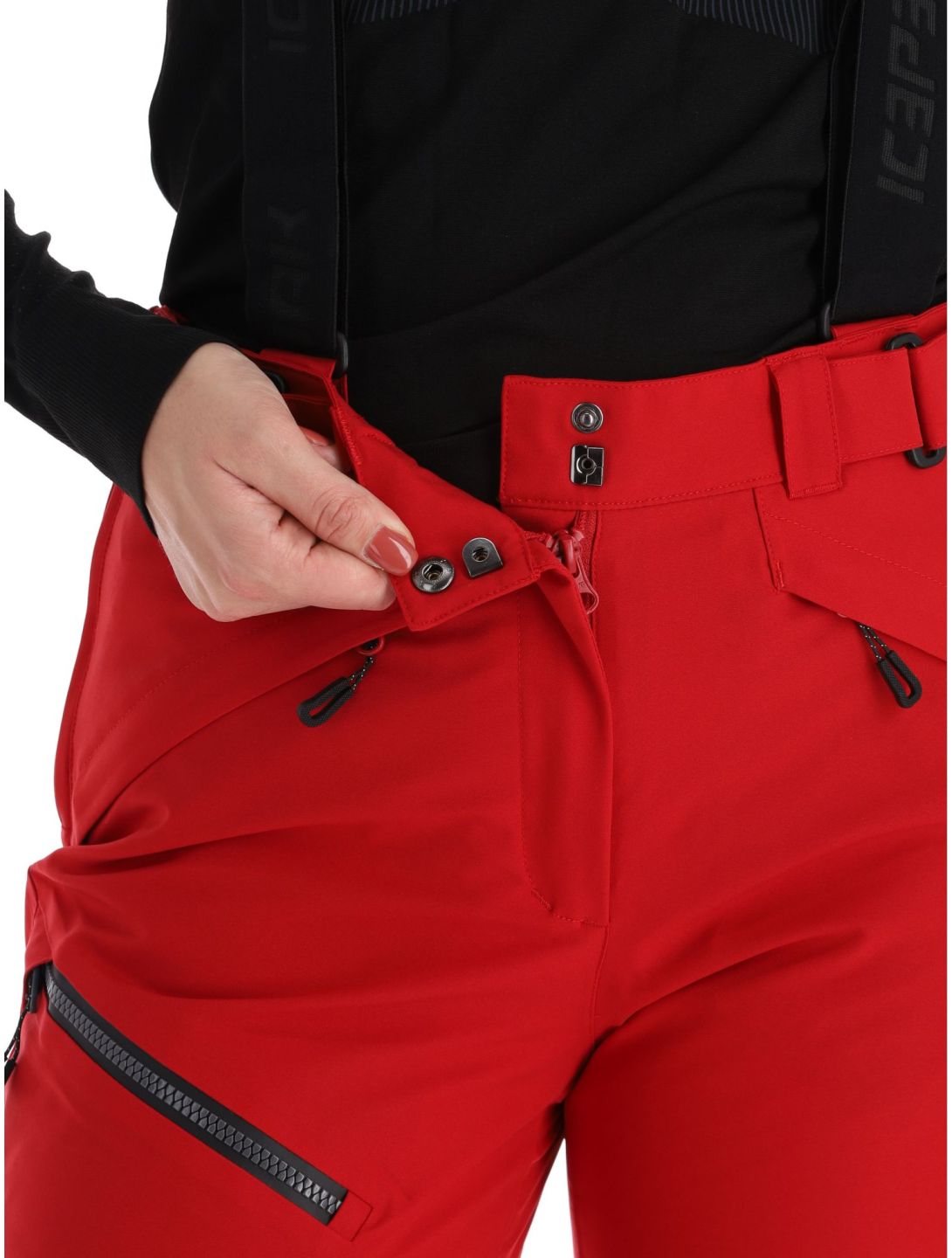 Icepeak, Elmshorn Skihose Damen Burgundy burgund 