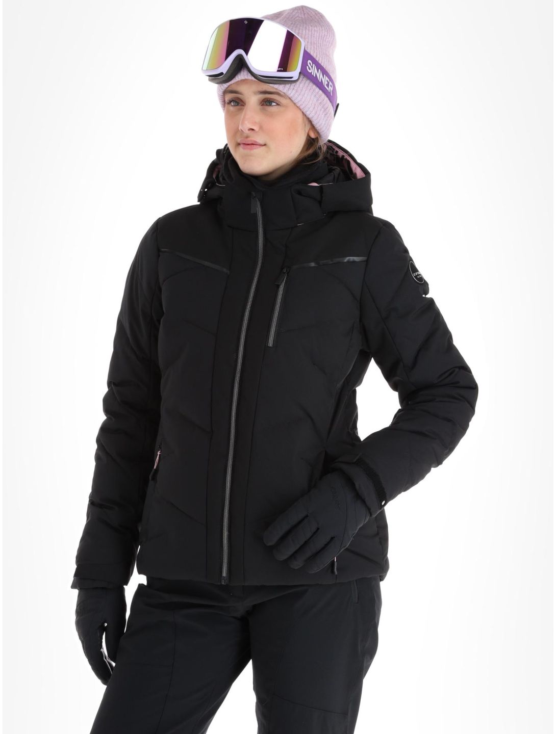 Icepeak, Elsa Skijacke Damen Black schwarz 