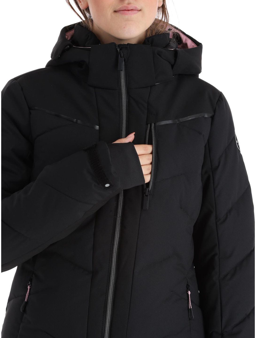 Icepeak, Elsa Skijacke Damen Black schwarz 