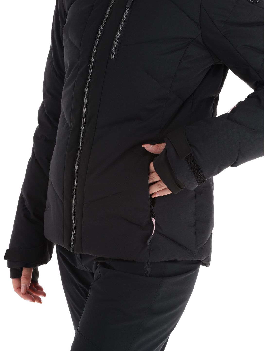 Icepeak, Elsa Skijacke Damen Black schwarz 