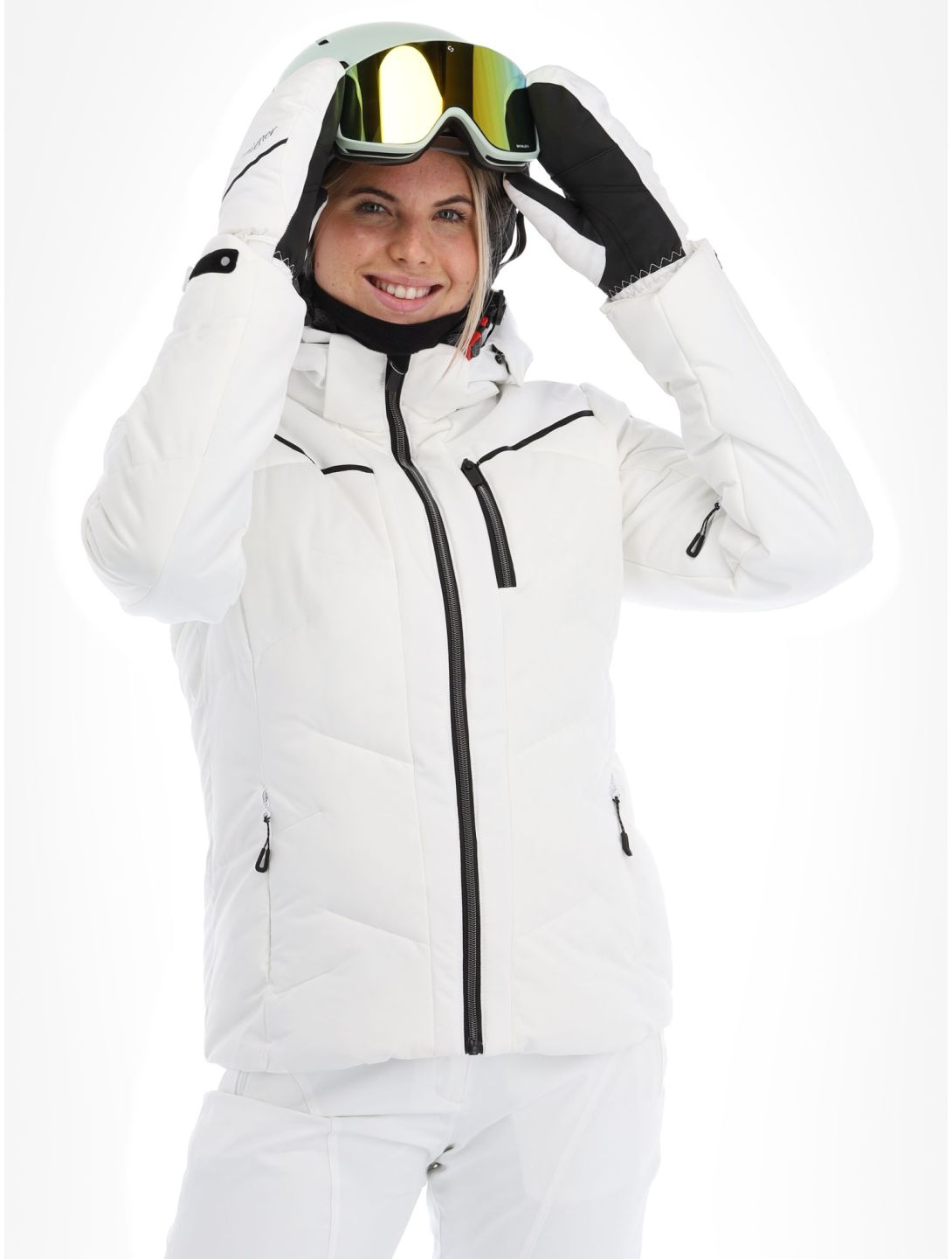 Icepeak, Elsa Skijacke Damen Optic White weiß 