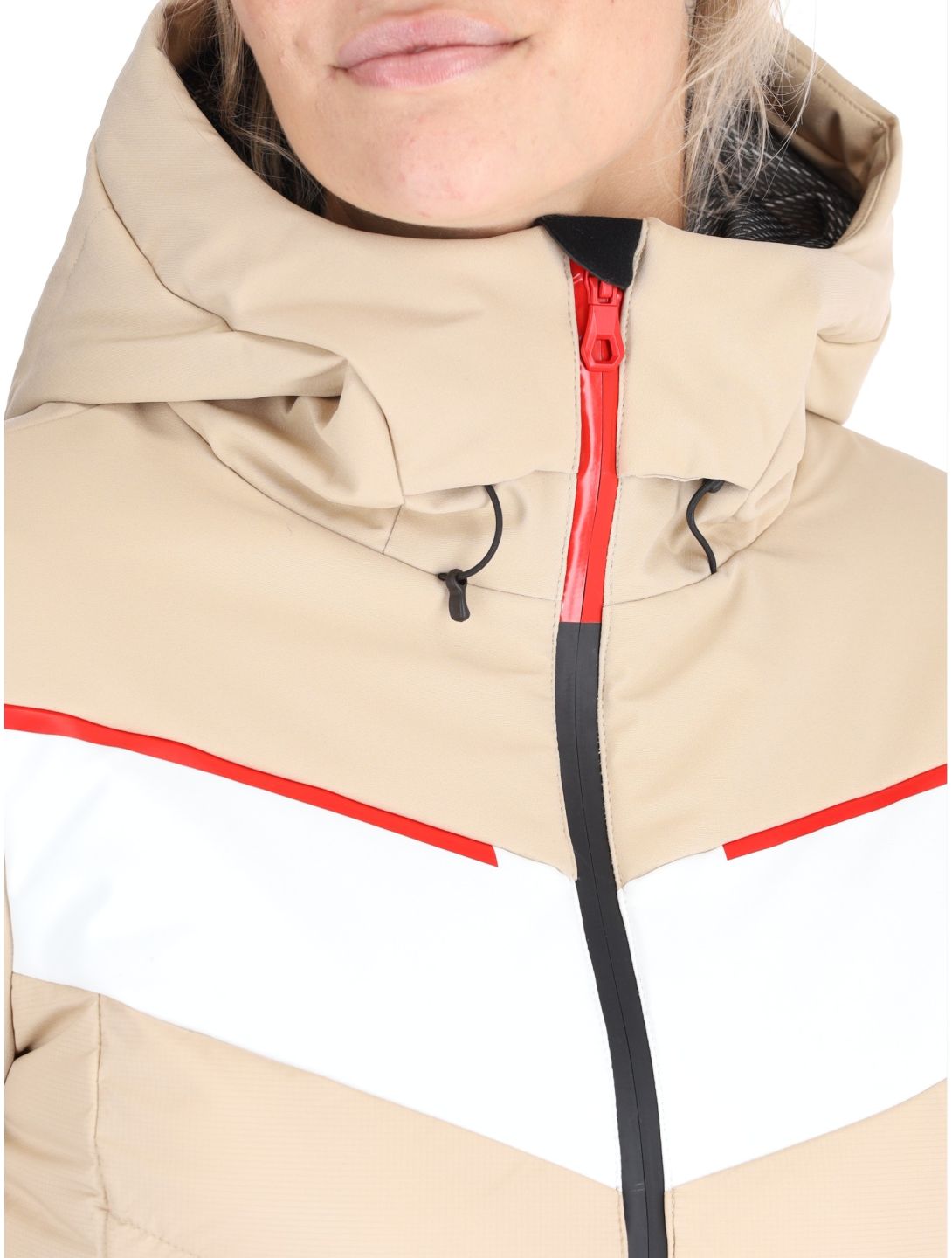 Icepeak, Elsah Skijacke Damen Beige beige 