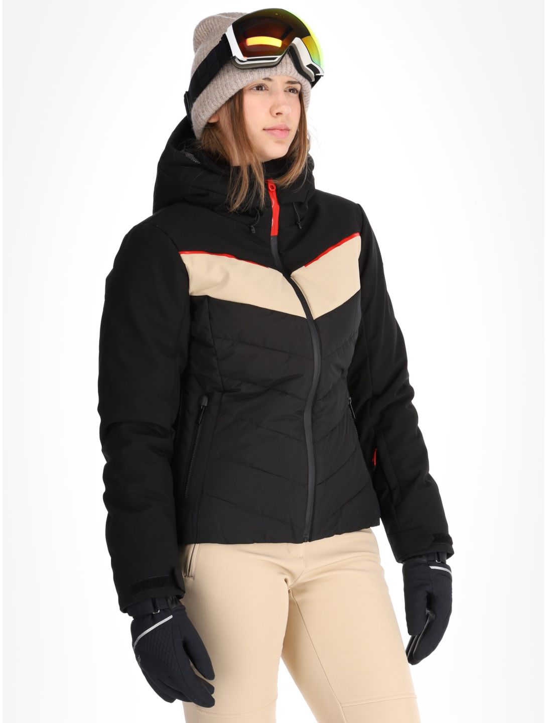 Icepeak, Elsah Skijacke Damen Black schwarz 