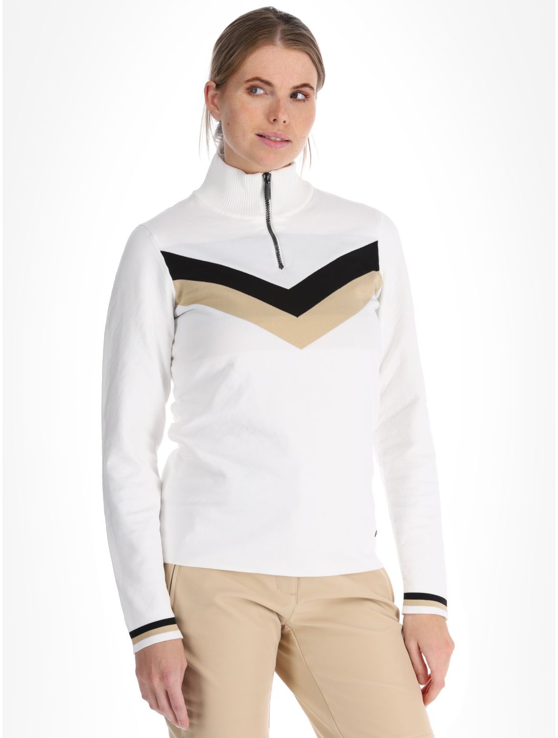 Icepeak, Elwell Pullover Damen Optic White weiß 