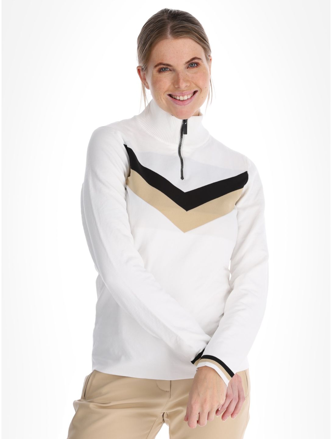 Icepeak, Elwell Pullover Damen Optic White weiß 