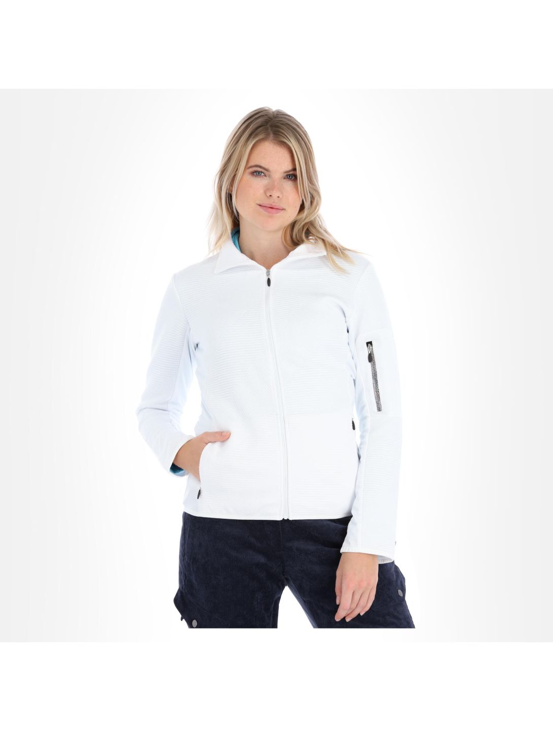 Icepeak, Emery Jacke slim fit Damen optical weiß