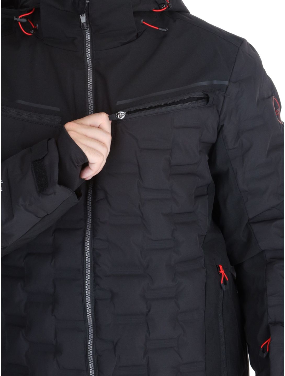 Icepeak, Emmet Skijacke Herren Black schwarz 