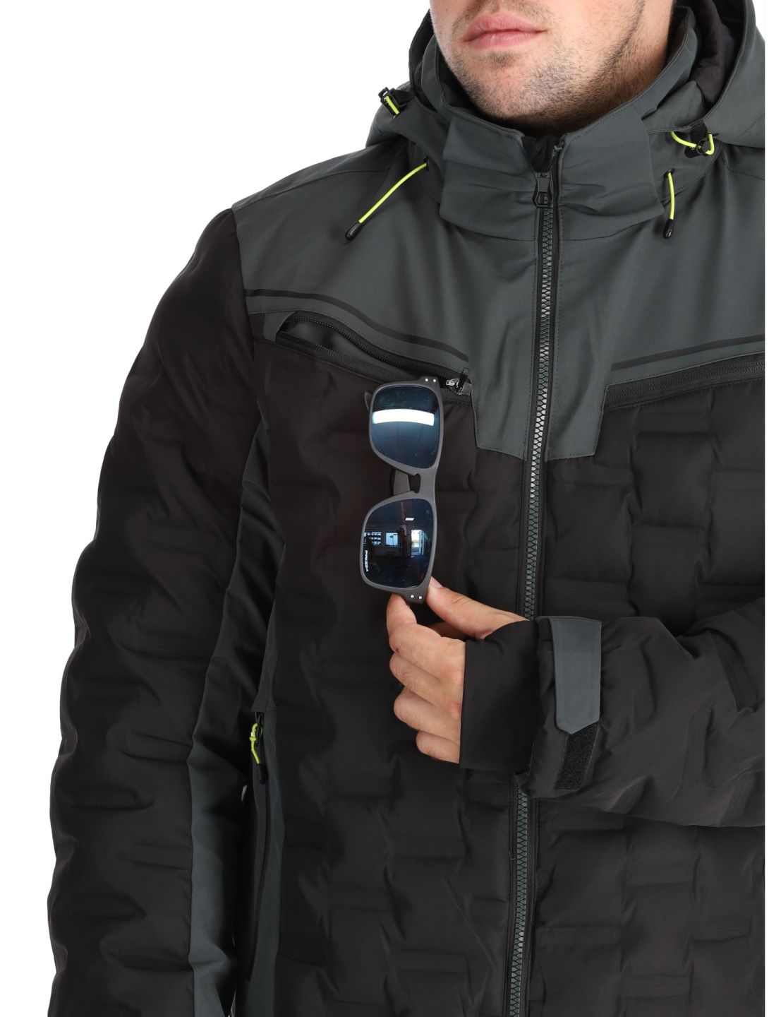 Icepeak, Emmet Skijacke Herren Dark Olive grün 