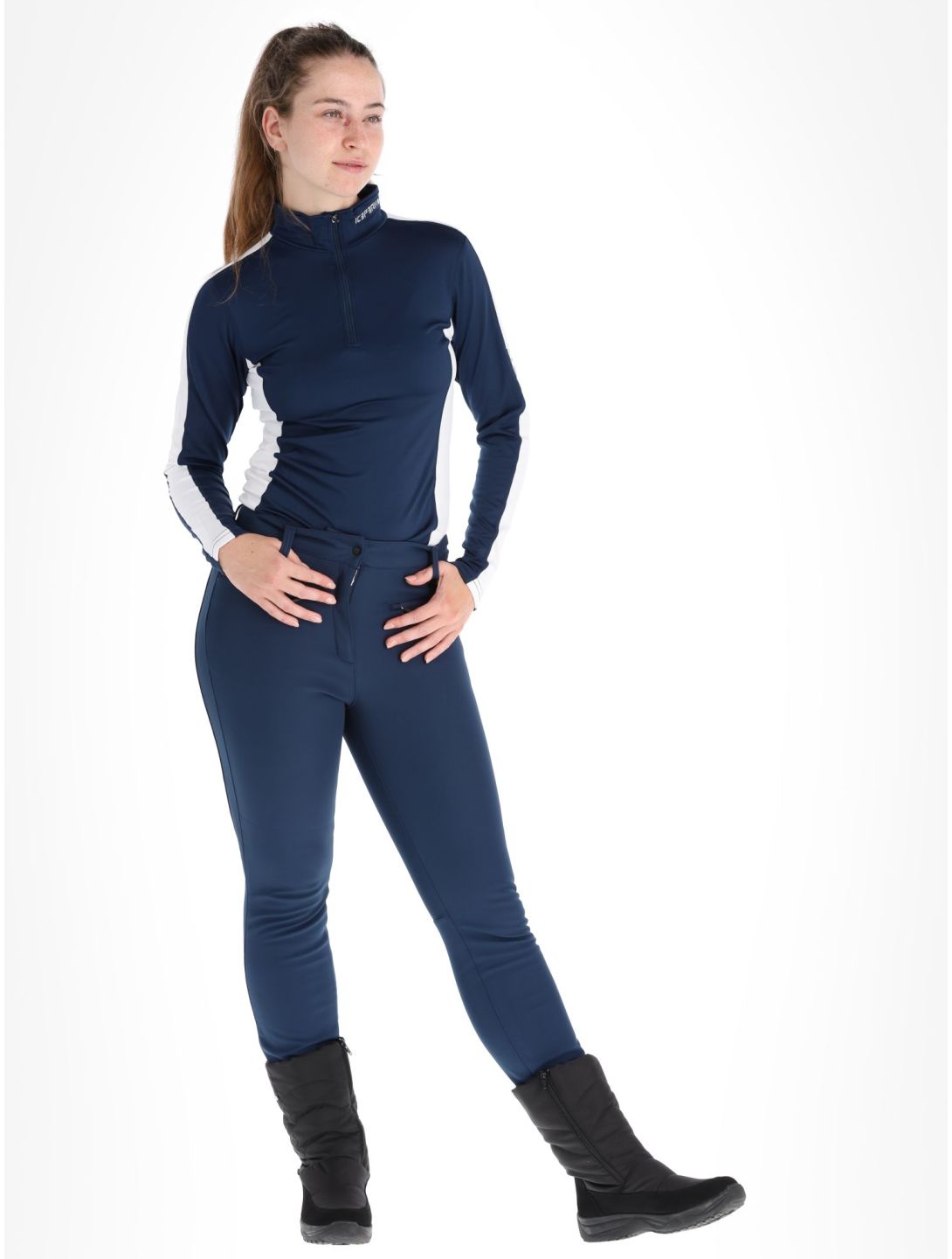 Icepeak, Enigma Skileggings Damen Dark Blue blau 