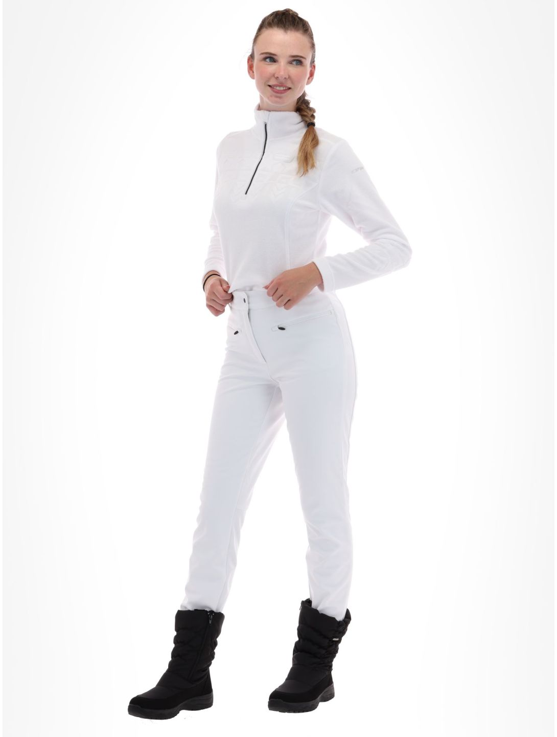 Icepeak, Enigma Skileggings Damen Optic White weiß 