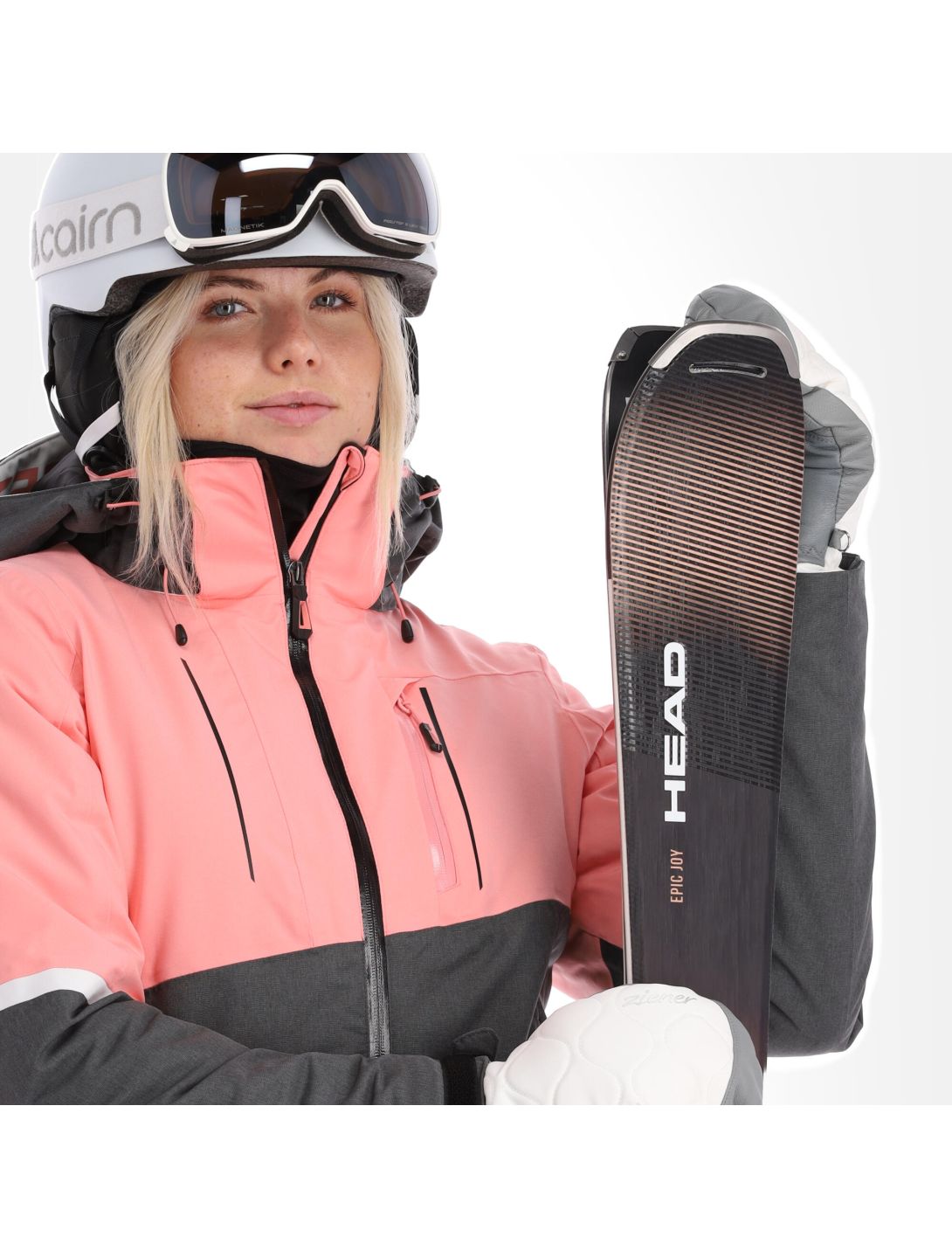 Icepeak, Enoch Skijacke Damen rosa 