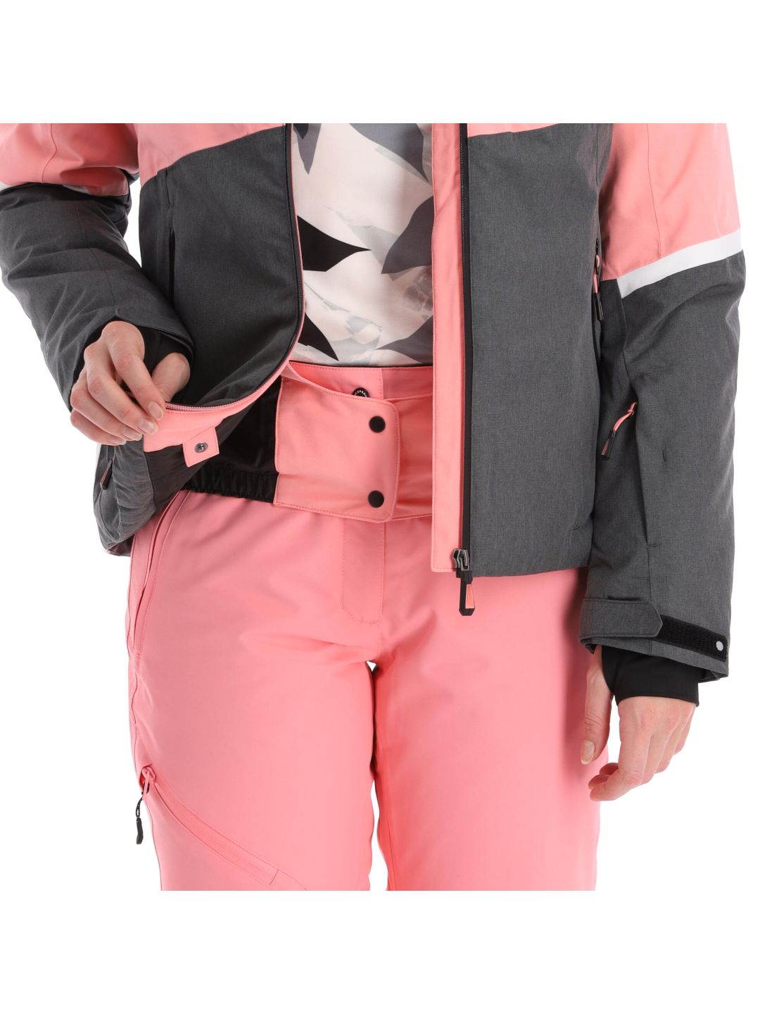 Icepeak, Enoch Skijacke Damen rosa 