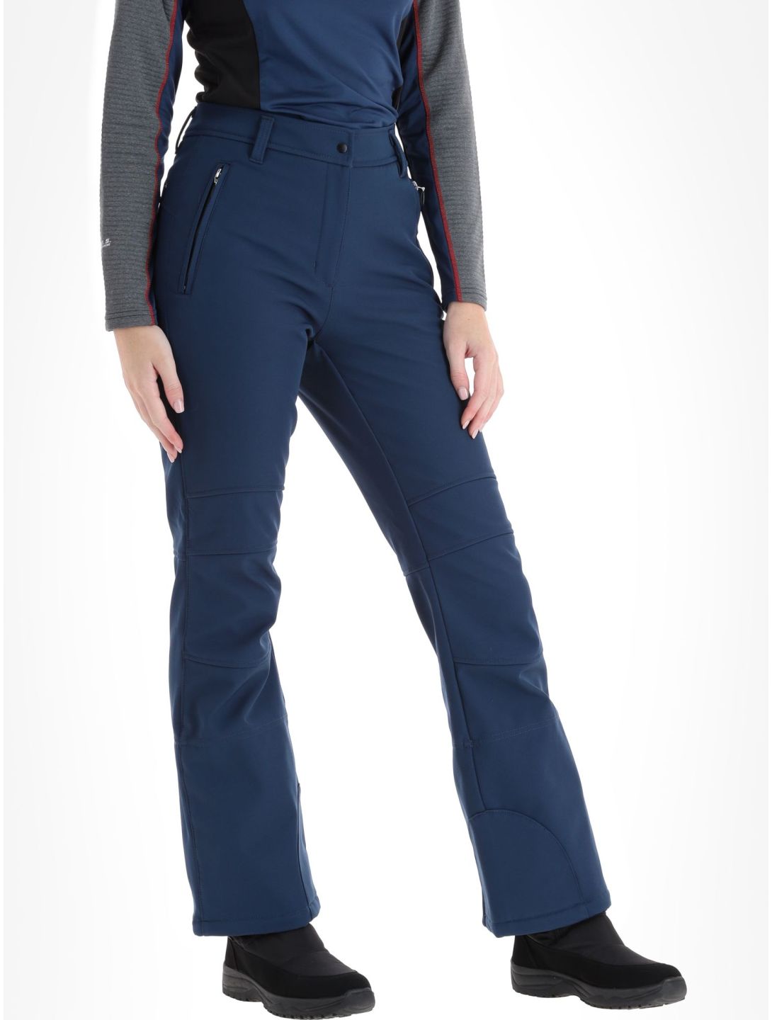 Icepeak, Entiat Softshell Skihose Damen Dark Blue blau 