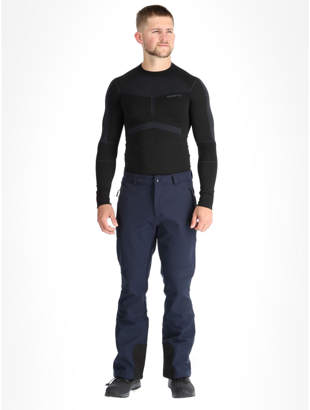 Icepeak, Erding Softshell Skihose Herren Dark Blue blau 