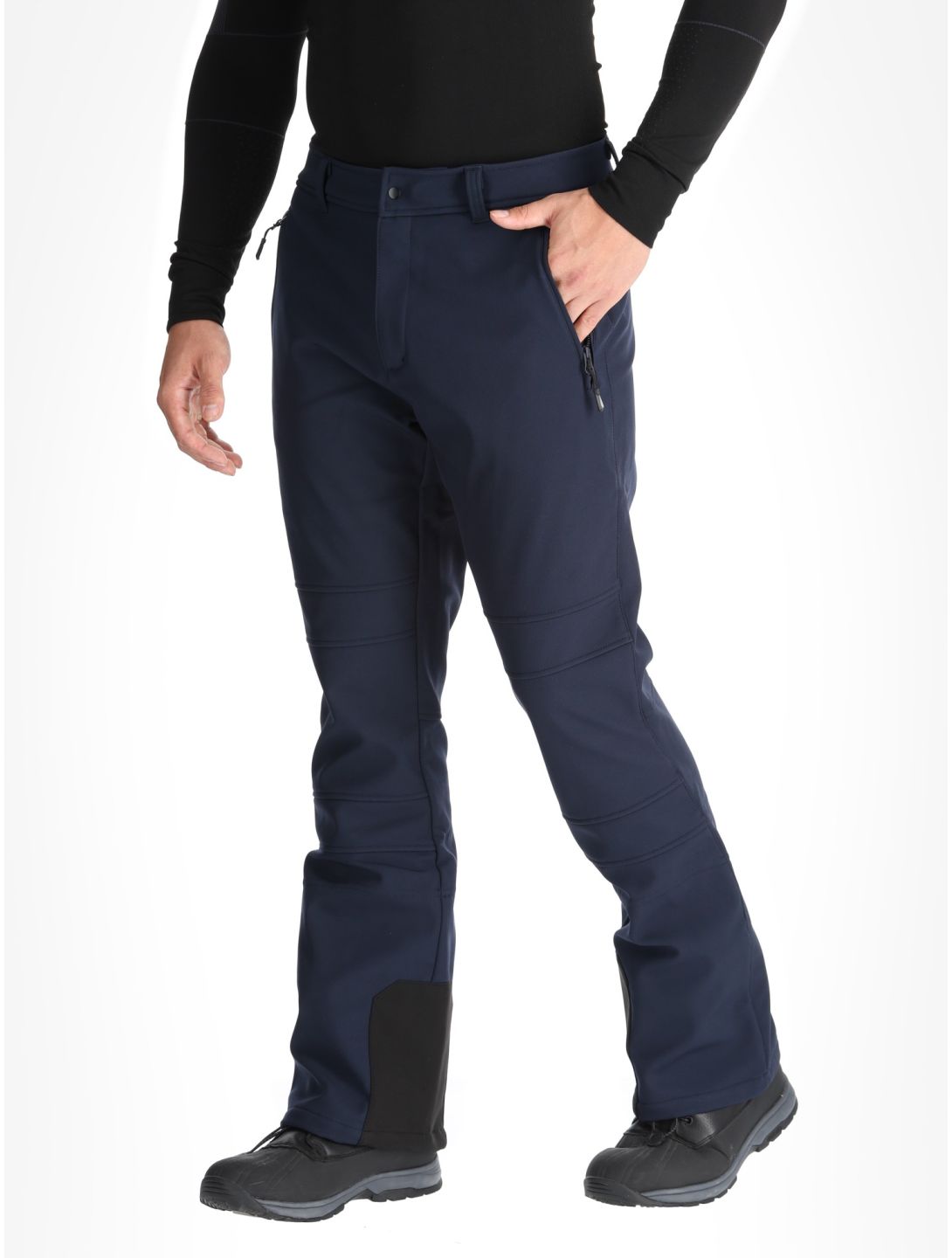 Icepeak, Erding Softshell Skihose Herren Dark Blue blau 