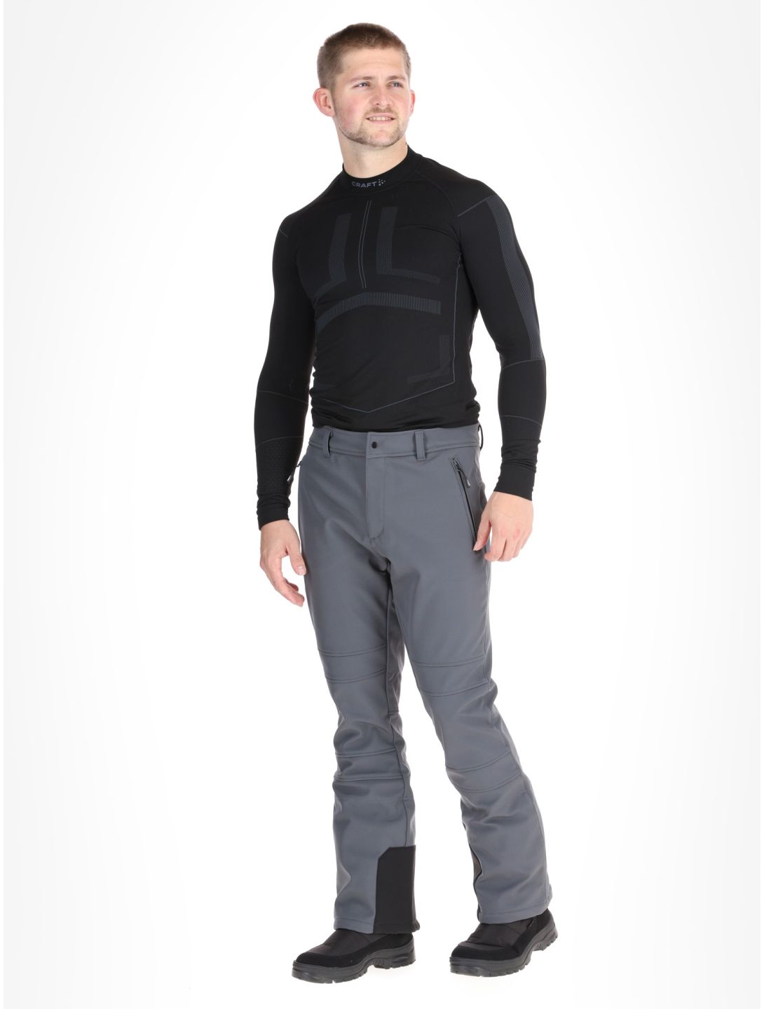 Icepeak, Erding Softshell Skihose Herren Granite grau 