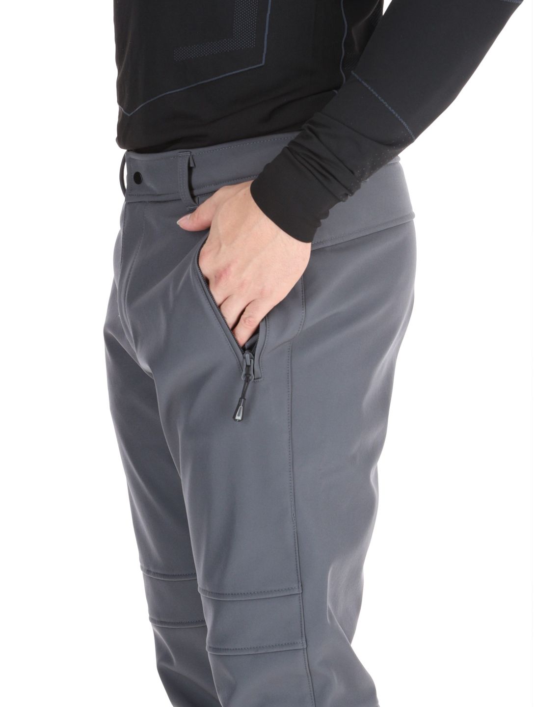 Icepeak, Erding Softshell Skihose Herren Granite grau 