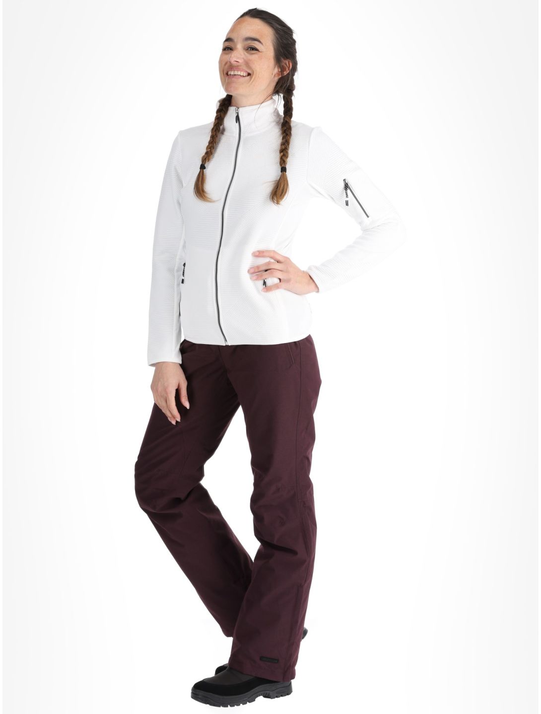 Icepeak, Ettenheim Jacke Damen Optic White weiß 