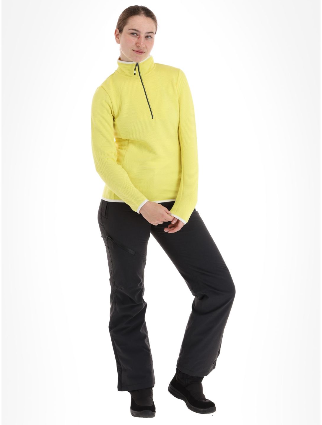 Icepeak, Evansdale Pullover Damen Light Yellow gelb 