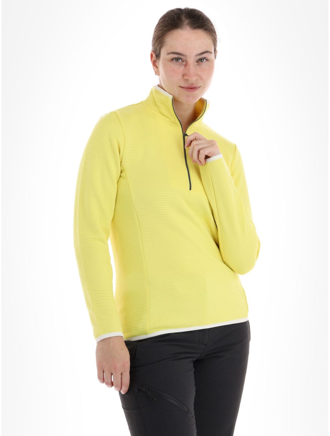 Icepeak, Evansdale Pullover Damen Light Yellow gelb 