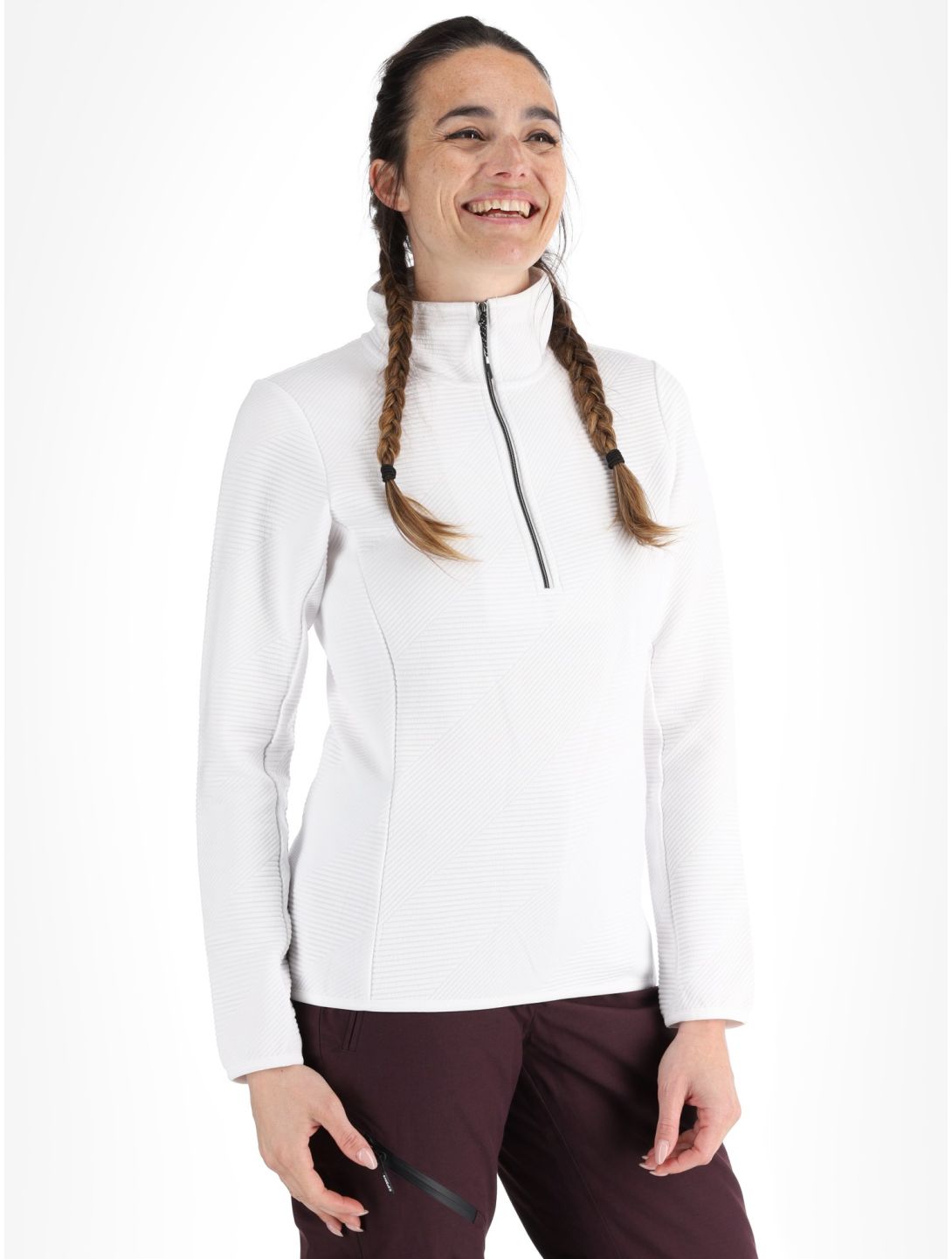 Icepeak, Evansdale Pullover Damen Optic White weiß 