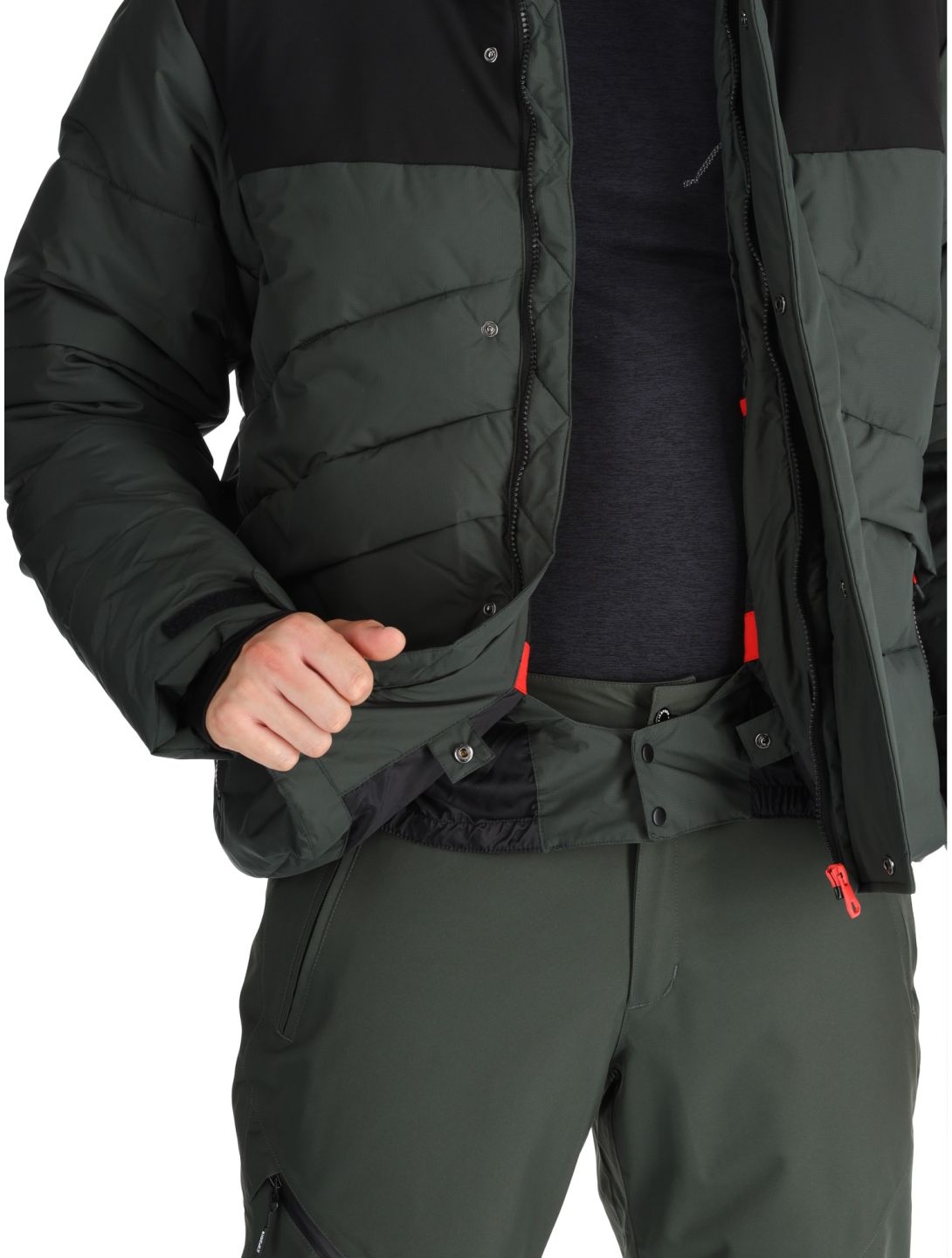 Icepeak, Evarts Skijacke Herren Dark Olive grün 