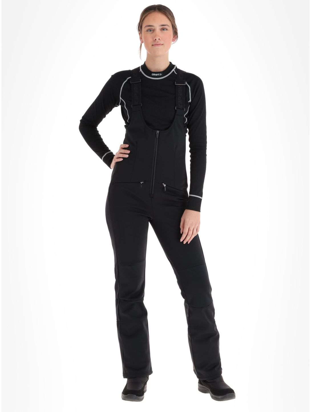 Icepeak, Exira Softshell Skihose Damen Black schwarz 