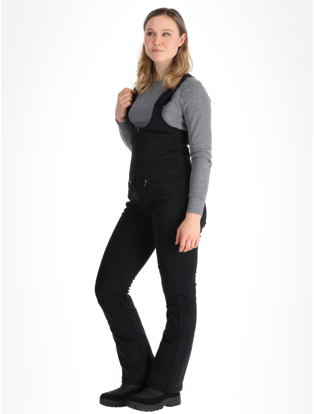 Icepeak, Exira Softshell Skihose Damen Black schwarz 