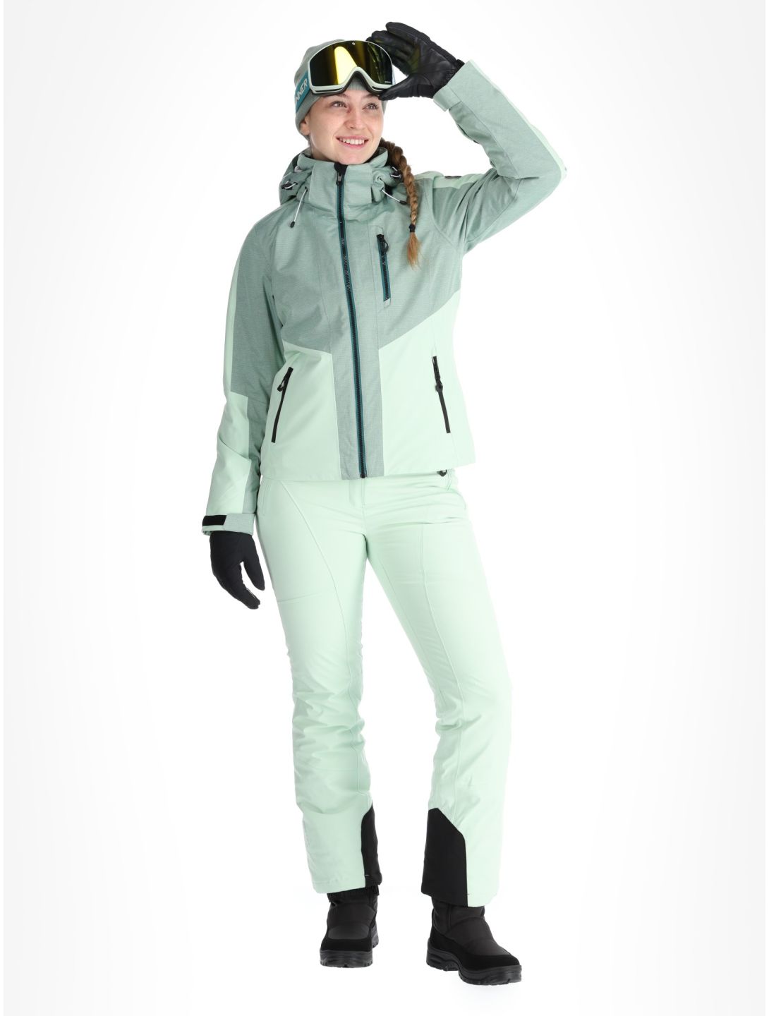 Icepeak, Faenza Skijacke Damen Aloe grün 