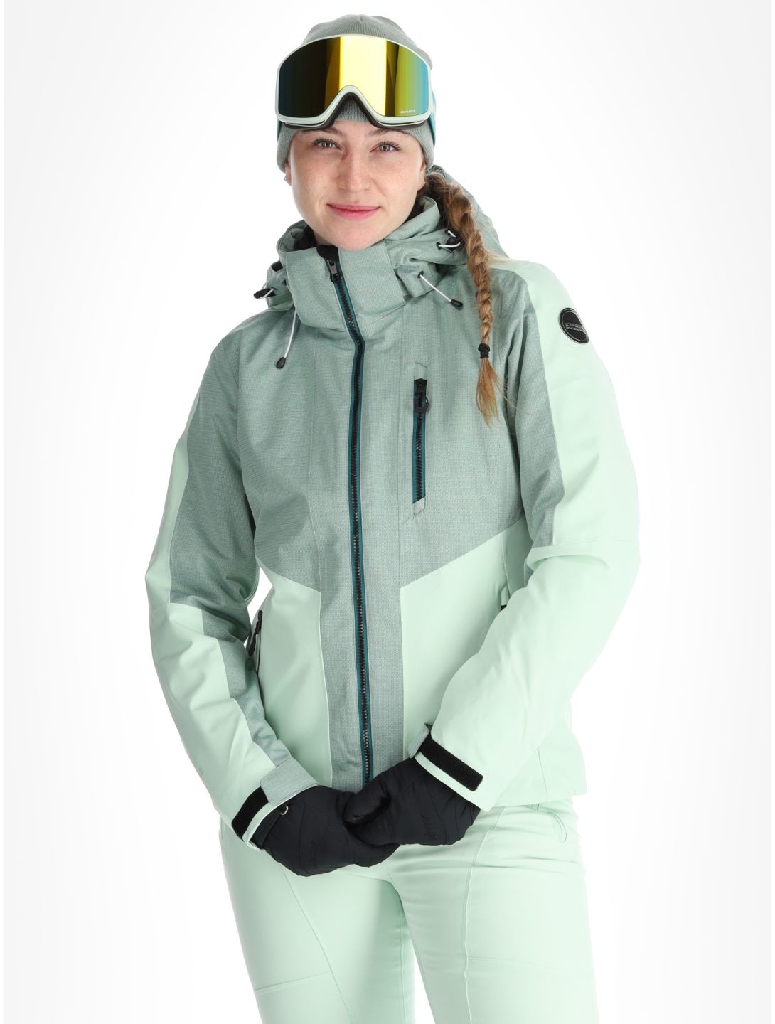 Icepeak, Faenza Skijacke Damen Aloe grün 