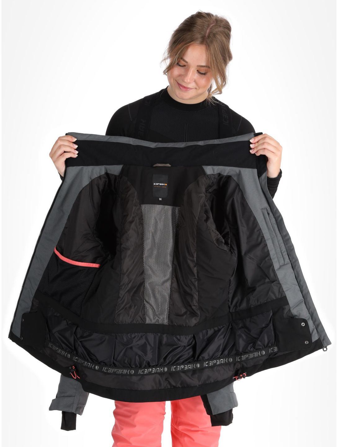 Icepeak, Faenza Skijacke Damen Black schwarz 