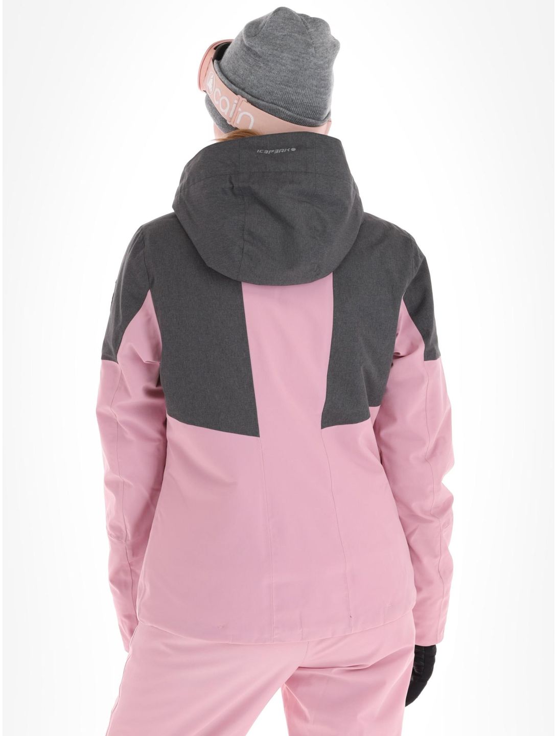 Icepeak, Faenza Skijacke Damen Lavender grau, rosa 