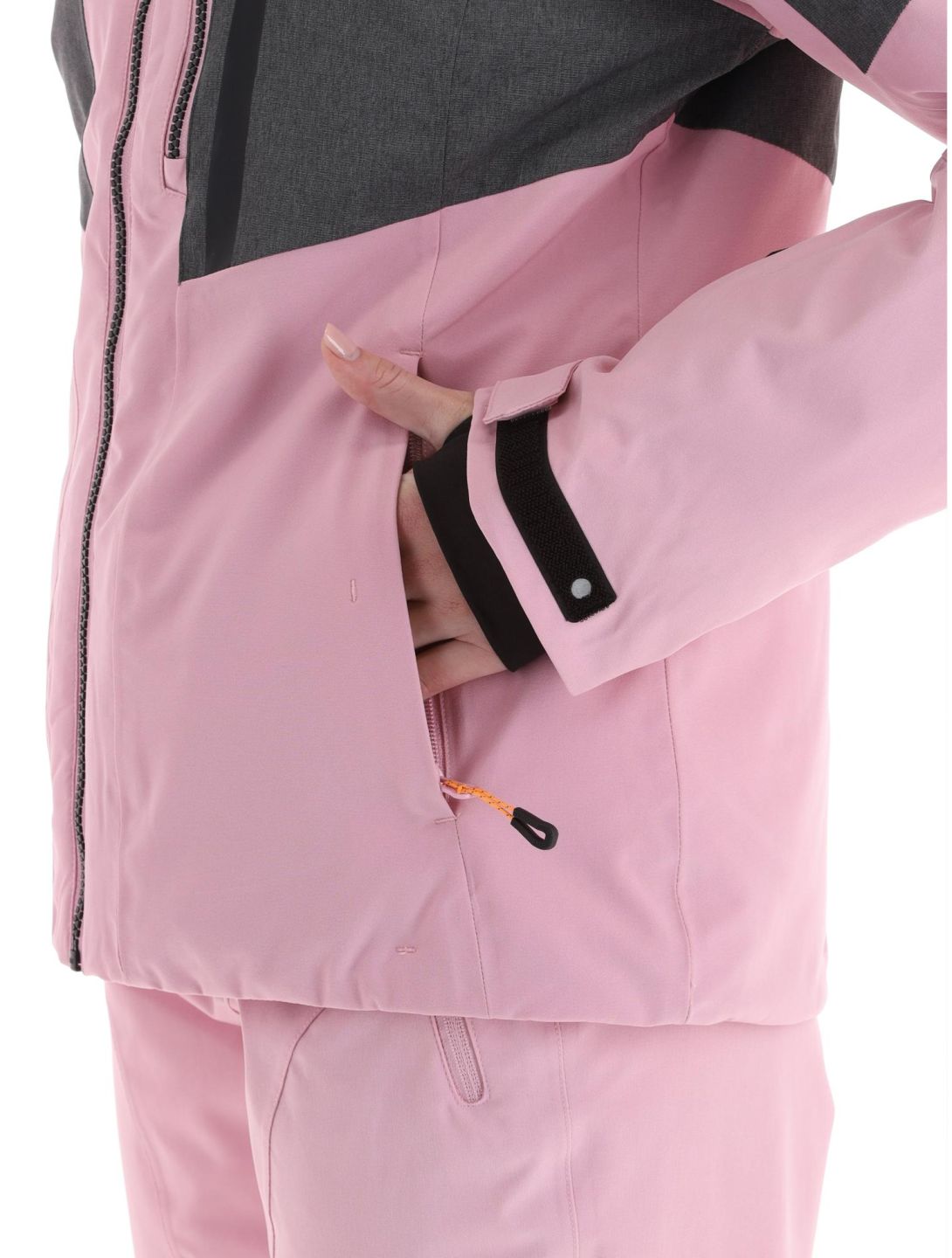 Icepeak, Faenza Skijacke Damen Lavender grau, rosa 