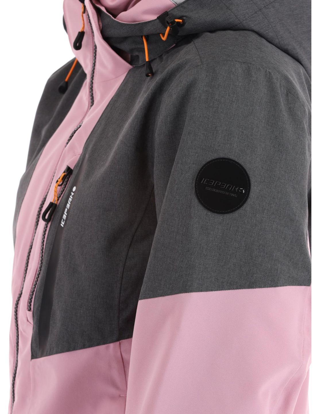 Icepeak, Faenza Skijacke Damen Lavender grau, rosa 