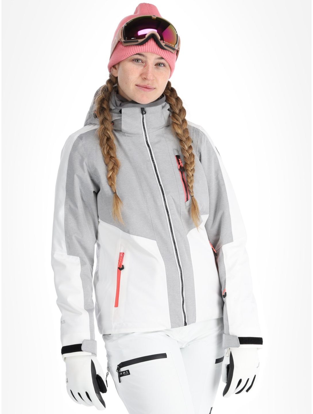 Icepeak, Faenza Skijacke Damen Optic White weiß 