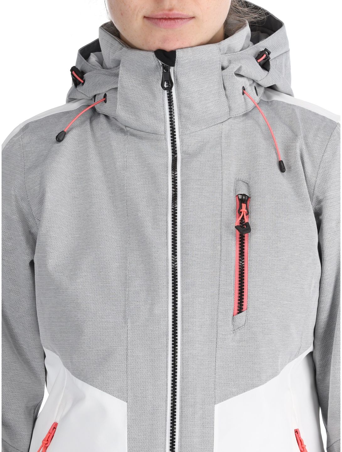 Icepeak, Faenza Skijacke Damen Optic White weiß 