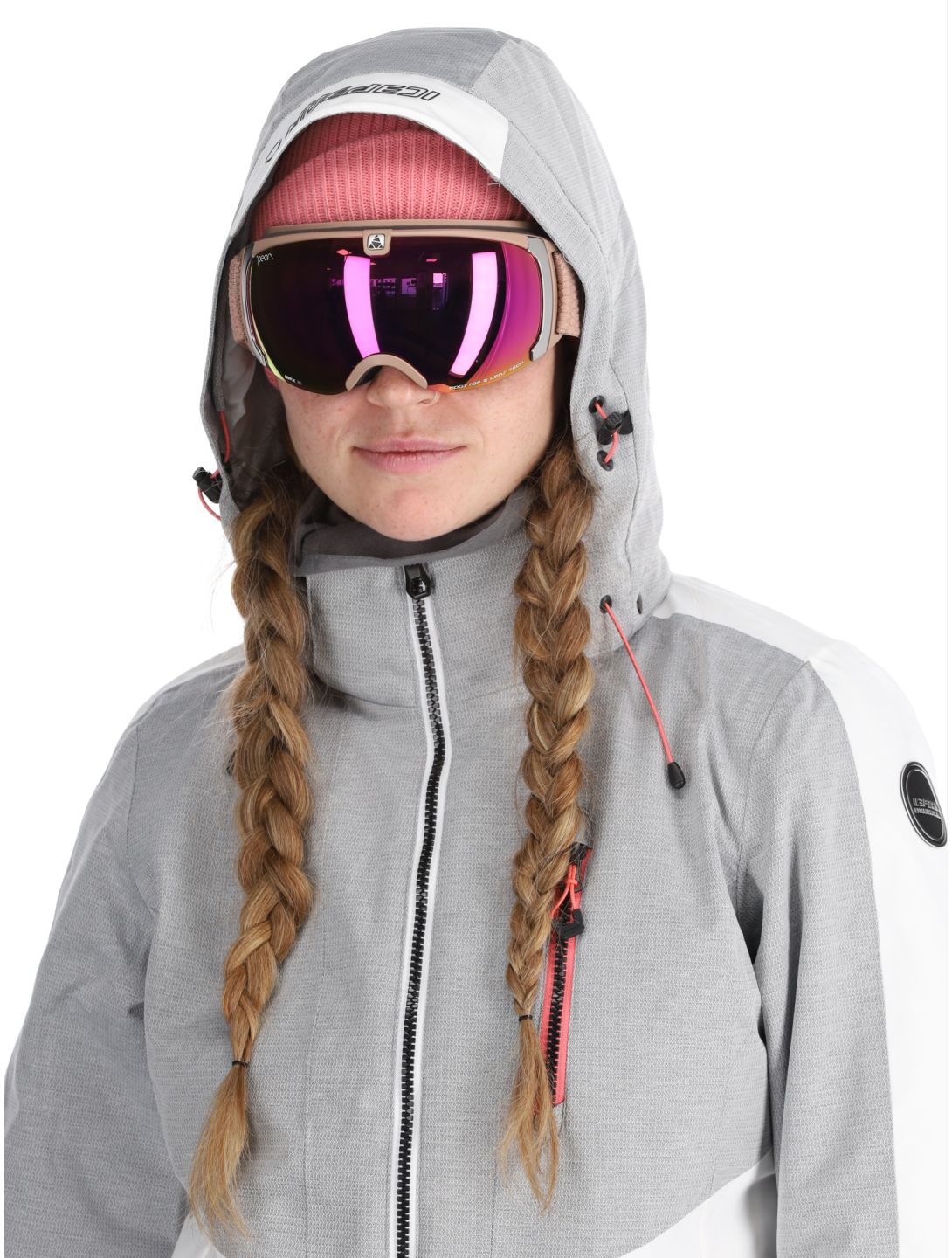 Icepeak, Faenza Skijacke Damen Optic White weiß 