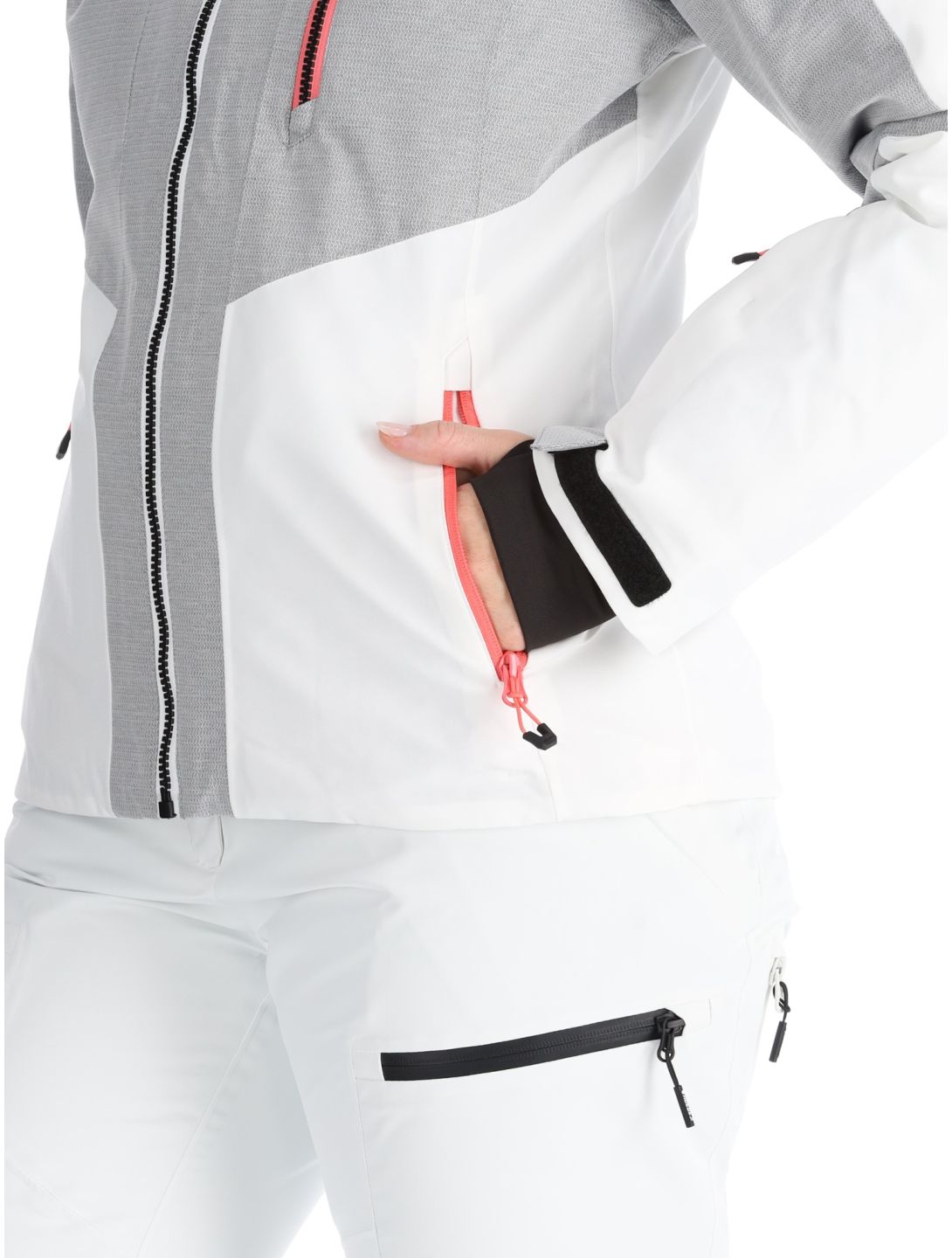 Icepeak, Faenza Skijacke Damen Optic White weiß 