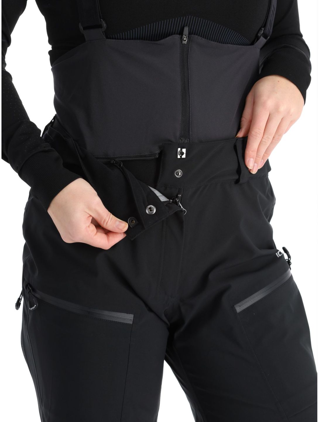 Icepeak, Fairborn Hardshell Skihose Damen Black schwarz 