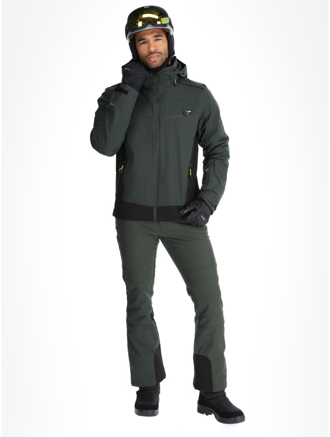 Icepeak, Farwell Skijacke Herren Dark Olive grün 